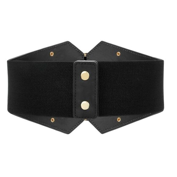 Wide Corset Waist Belt 